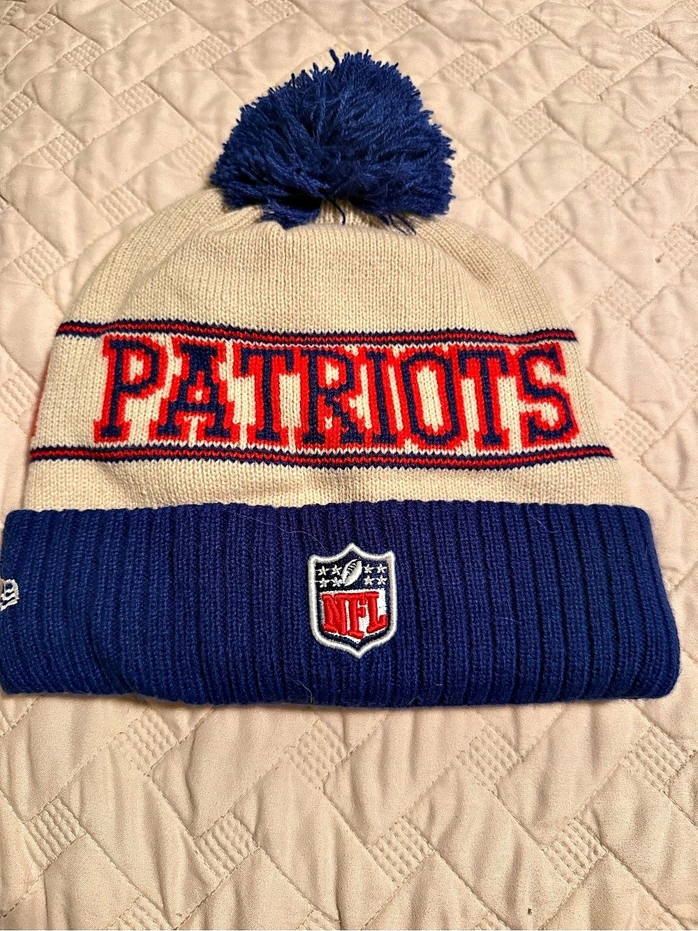 New Era New England Patriots New Era NFL Sideline / Rivalries Cuffed Knit Hat